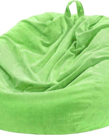 Bean Bag Chair Cover (No Filler) for Kids and Adults,Beanbag Stuffed Animal Storage Without Filling Plush Toys Holder and Organizer Soft Premium Corduroy 200L